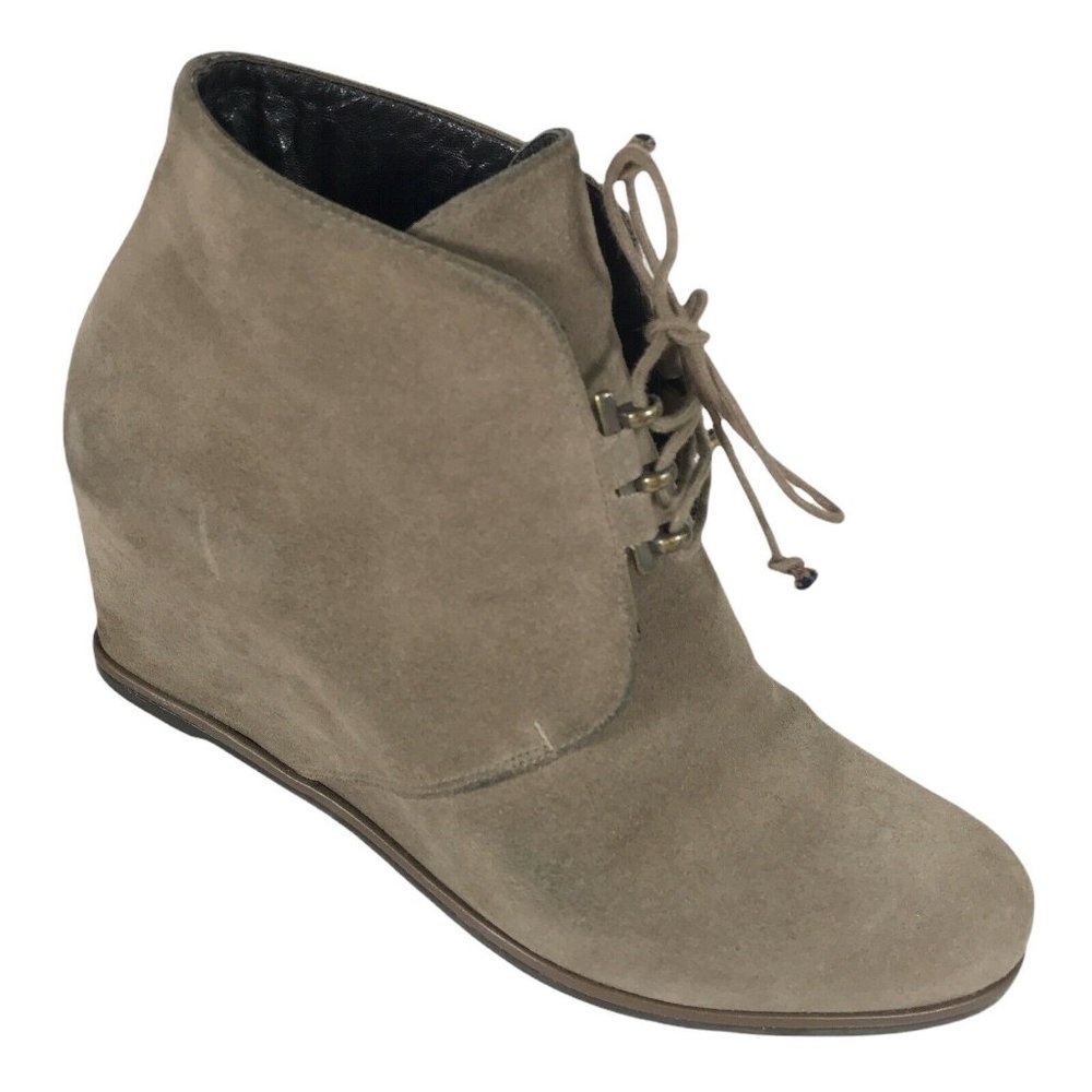 Stuart Weitzman Womens Taupe Kalahari Ankle Boots
